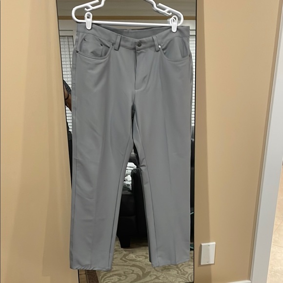 Greg Norman Collection Gray Men's Pants - Picture 1 of 4